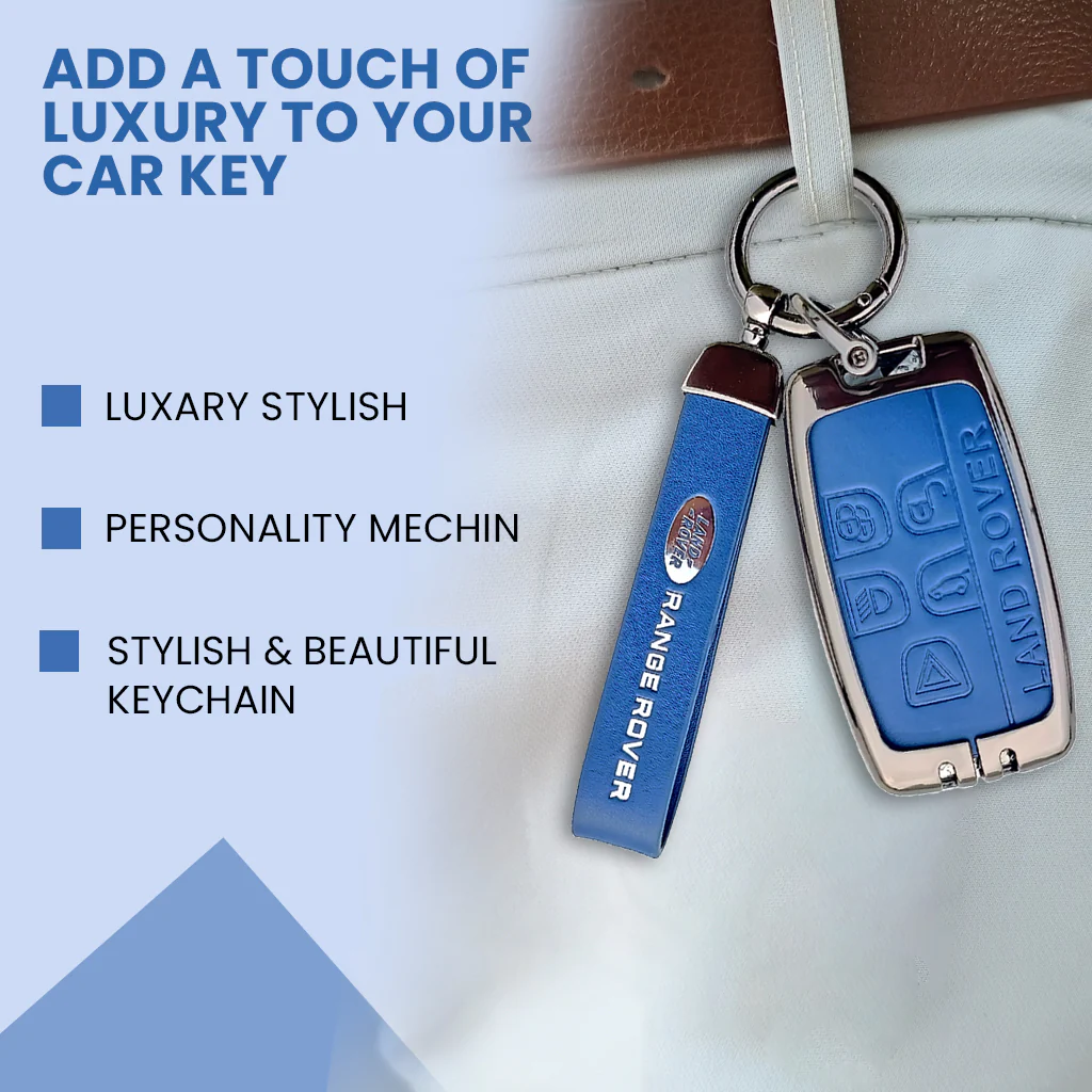 Metal Leather key cover for Land Rover Compatibility Range Rover, Jaguar - Image 2